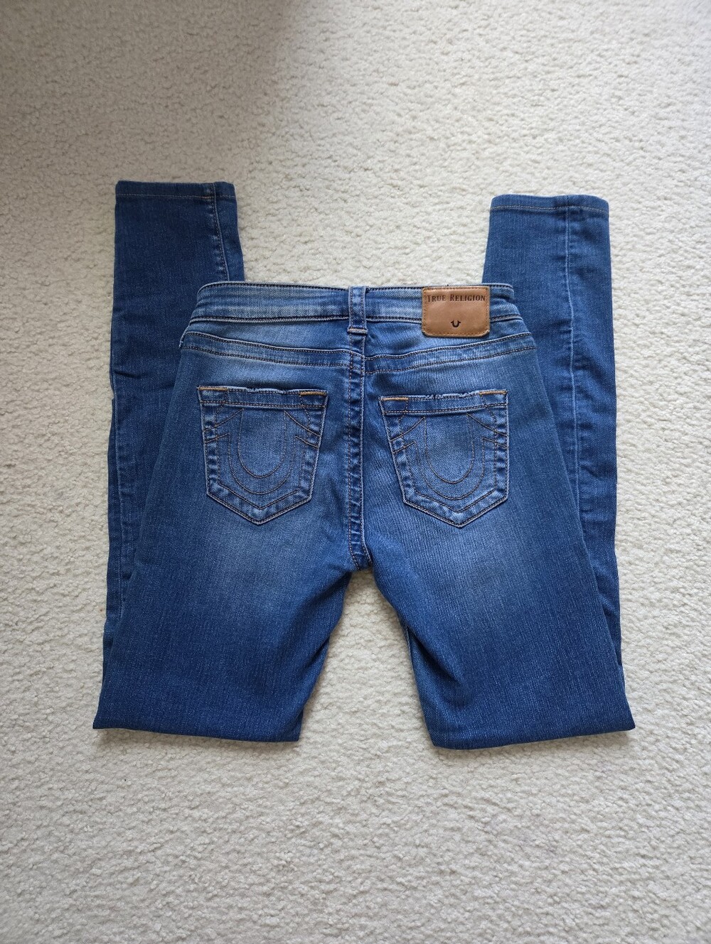 True Religion Classic Mid-Blue Women’s Jeans - Slim Fit